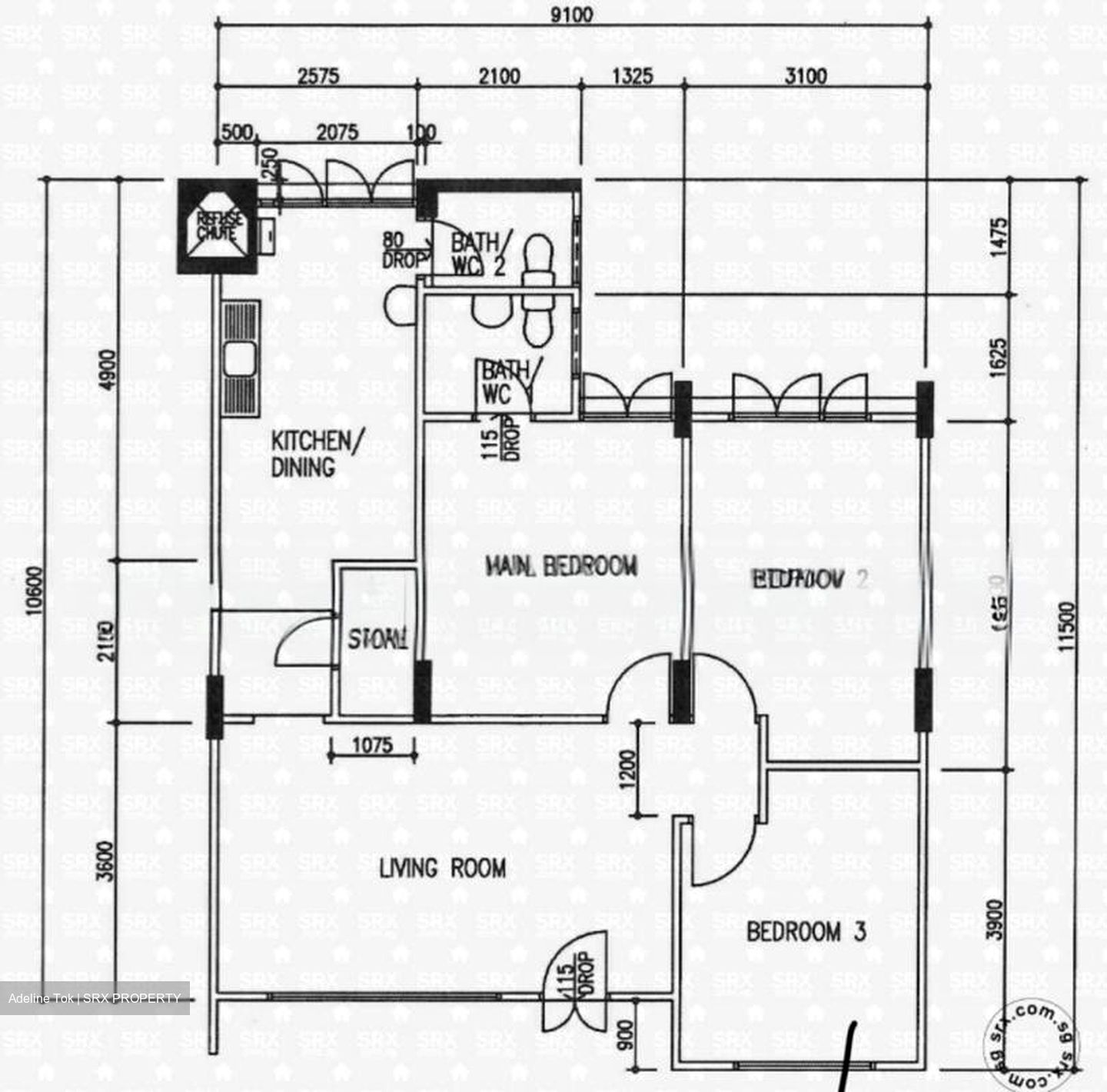 Blk 845 Woodlands Street 82 (Woodlands), HDB 4 Rooms #582929611